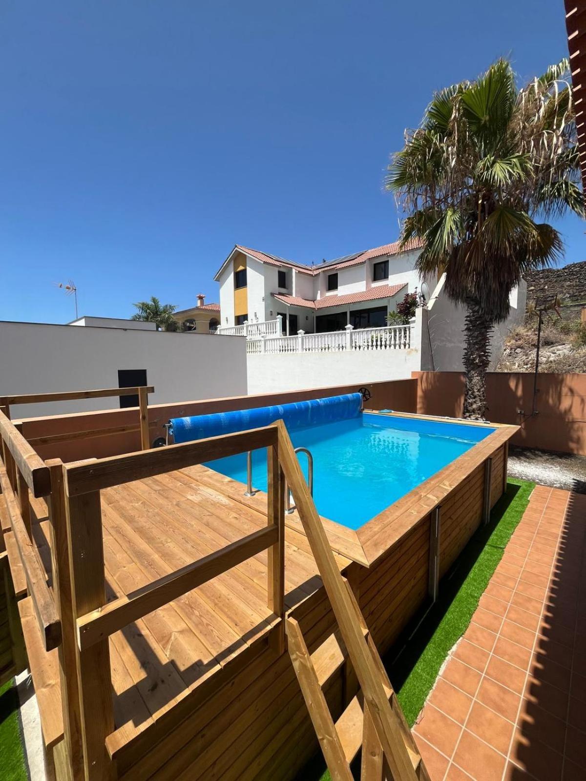 Chalet Piscina Privada Max 26º Jardin, Tranquilidad Caleta de Interián Εξωτερικό φωτογραφία